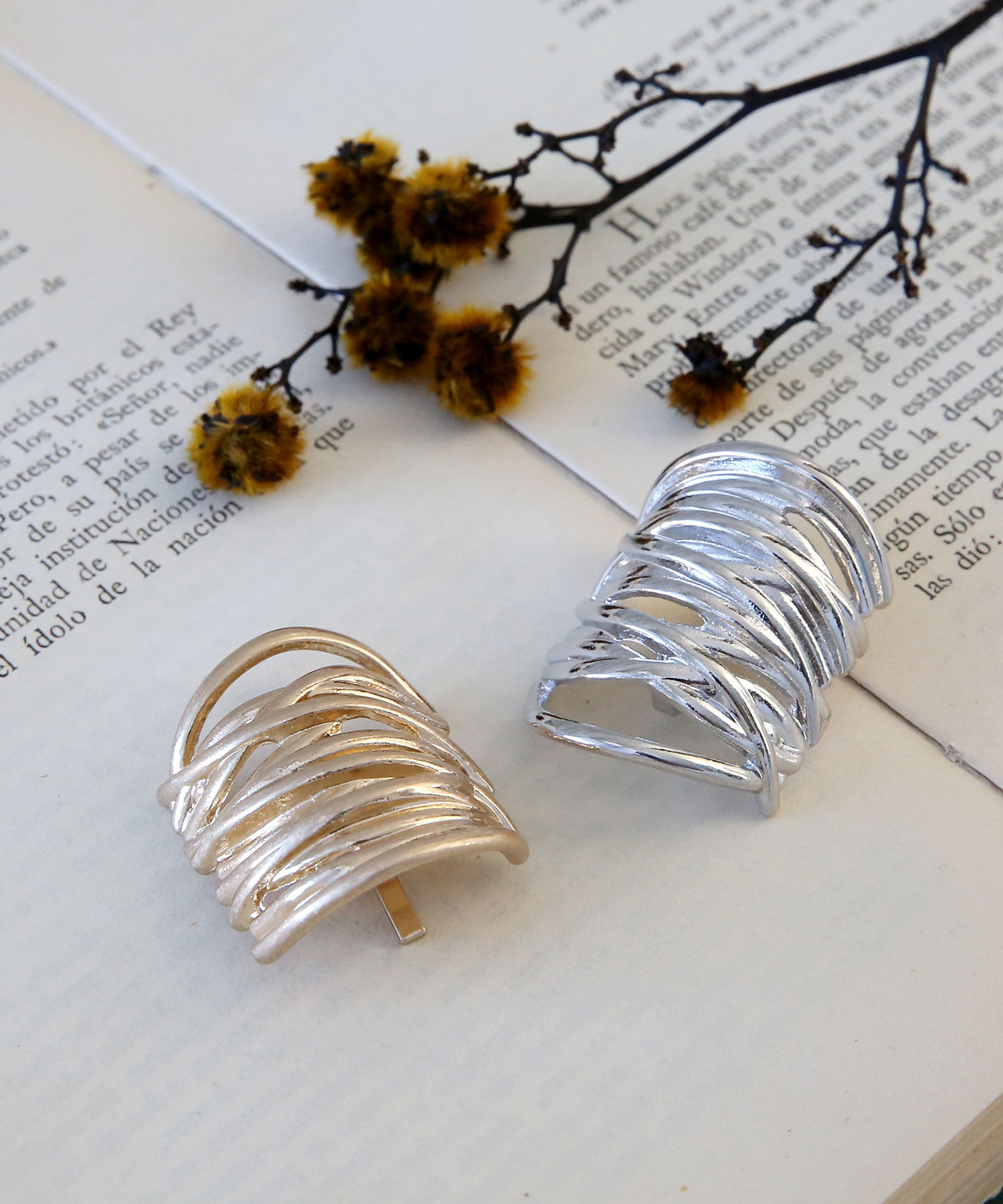 colleca la「メタルライン タイトポニー ヘアカフ/ヘアフック」|その他|