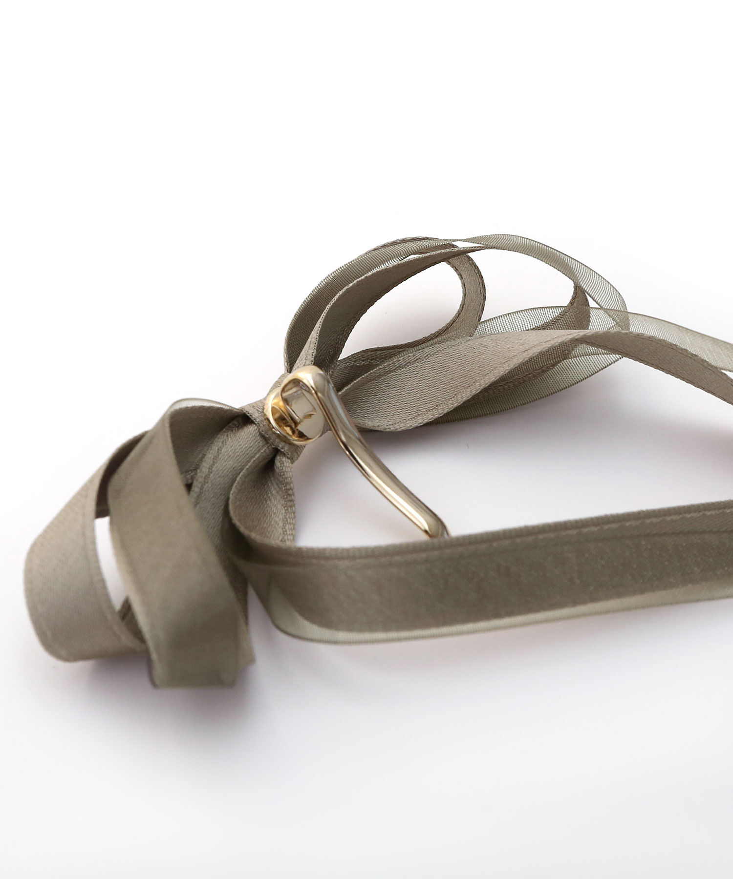  「レイヤードスリムリボンヘアカフ/ヘアフック」|ヘアゴム・シュシュ|