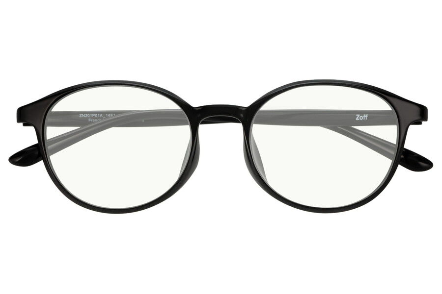  「ボストン型 PCメガネ｜Zoff PC REGULAR TYPE（ブルーライトカット率約35％）」|サングラス|ブラック