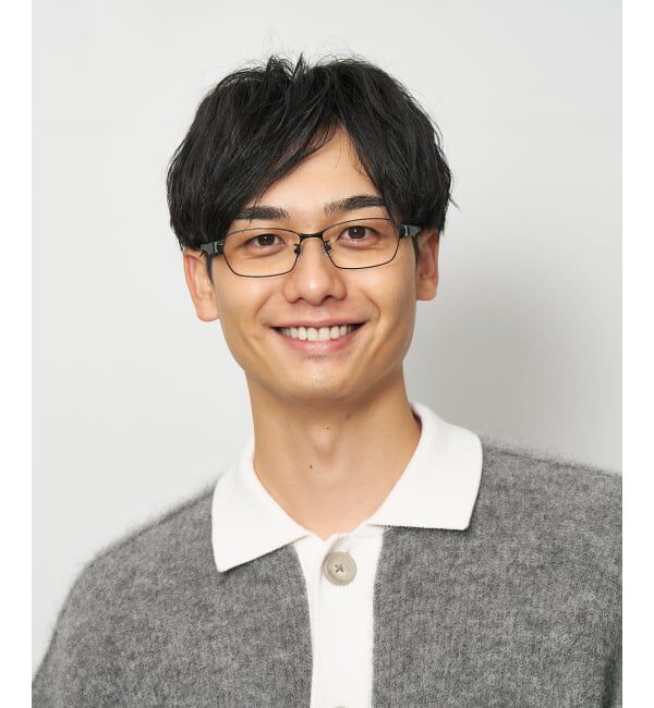  「 スクエア型 メガネ | 軽量 眼鏡 伊達めがね メタル 度付き ユニセックスSTANDARD レンズ交換券付」|メガネ|