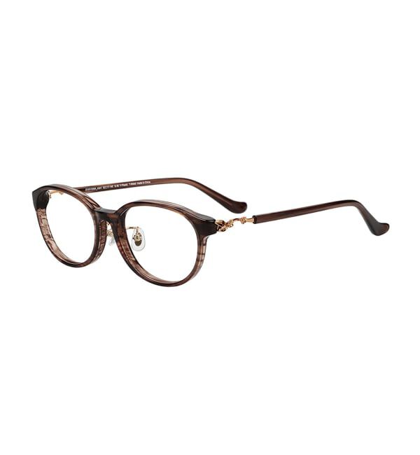  「 オーバル型 メガネ | 軽量 眼鏡 伊達めがね 度付き レディース CLASSIC (クラシック) レンズ交換券付」|メガネ|