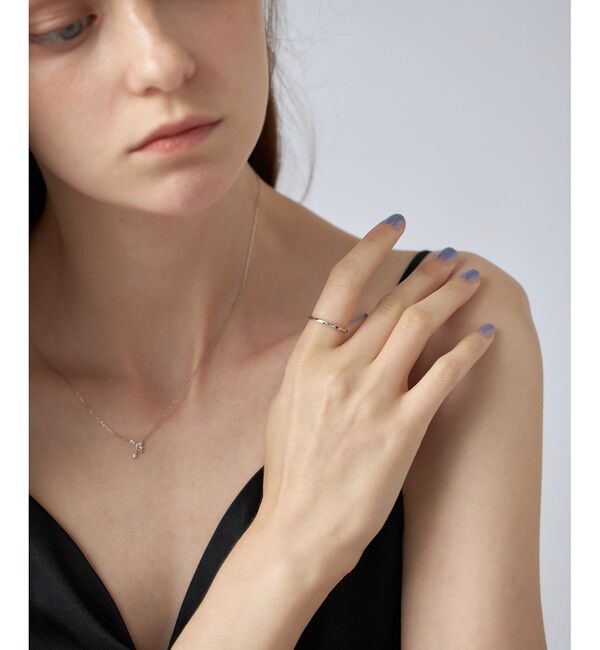 ete「[レイヤード] PT900 ツイスト リング」|リング|