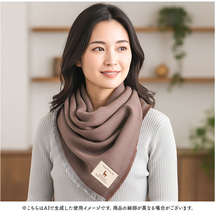 BACKYARD FAMILY「アルパカ ガーゼストール 通販 ストール ガーゼ ショール マフラー ネックウォーマー 大判」|ストール|