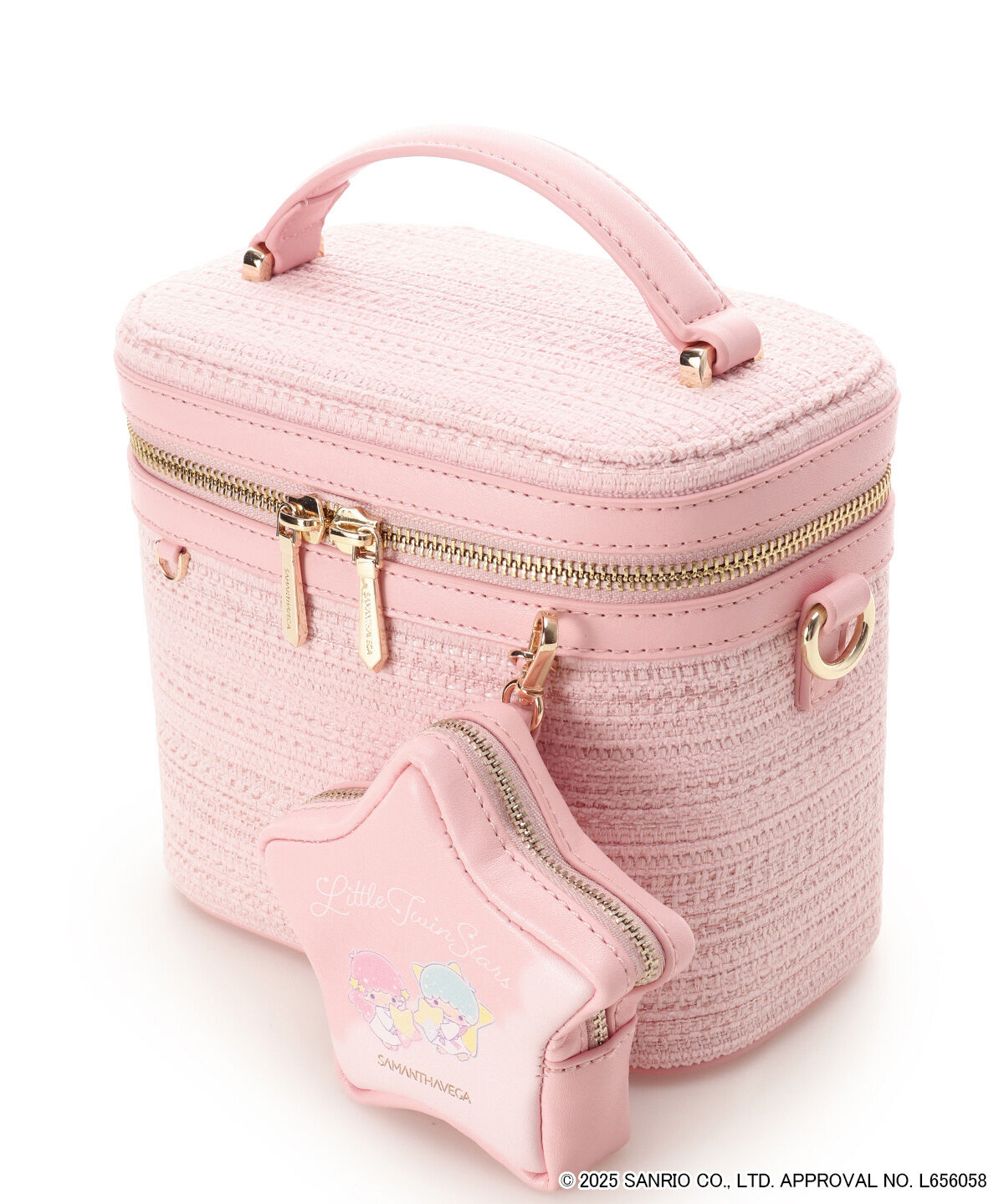 Samantha Vega「『リトルツインスターズ』（キキ＆ララ）バニティバッグ」|ショルダー・メッセンジャー|