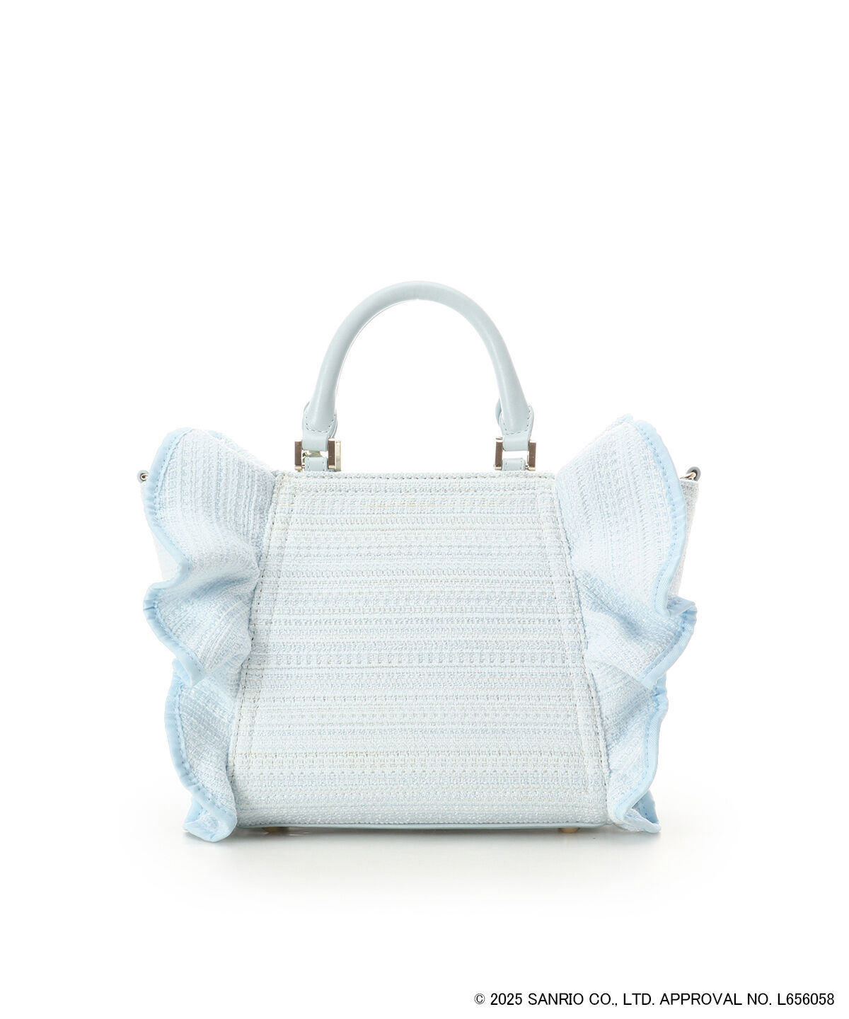 Samantha Vega「『リトルツインスターズ』（キキ＆ララ）フリルハンドバッグ」|ハンドバッグ|