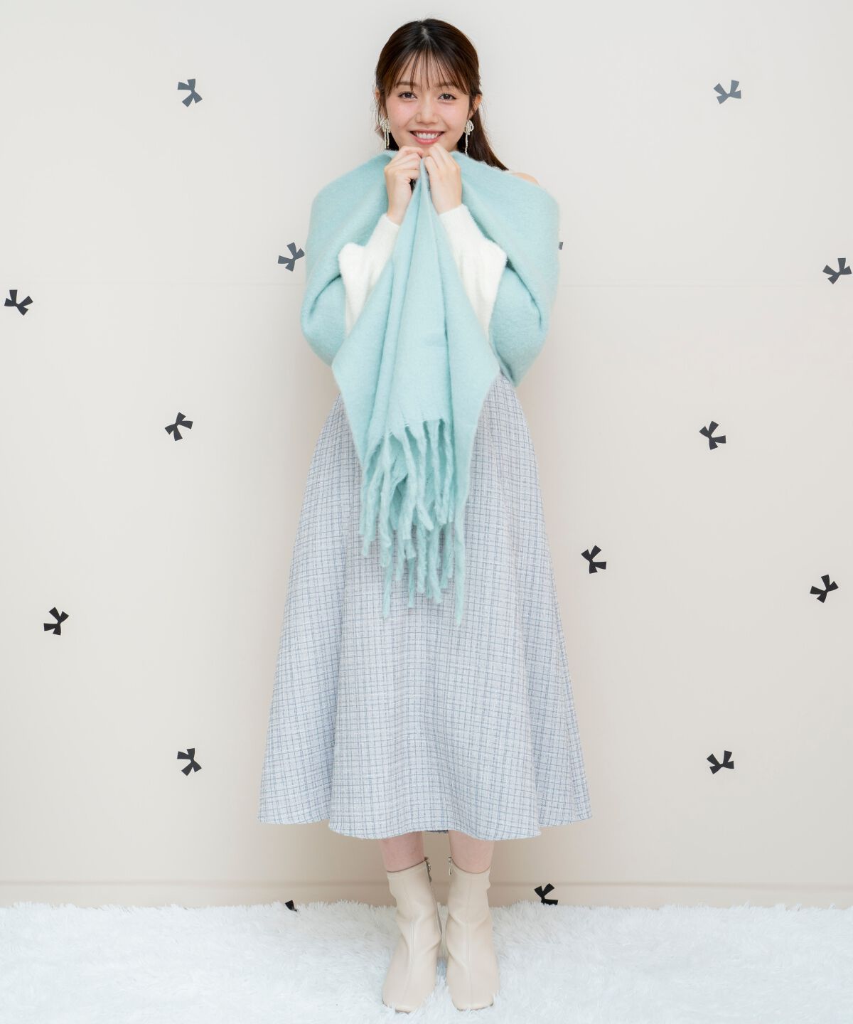 WILLSELECTION「もこもこストール」|マフラー|