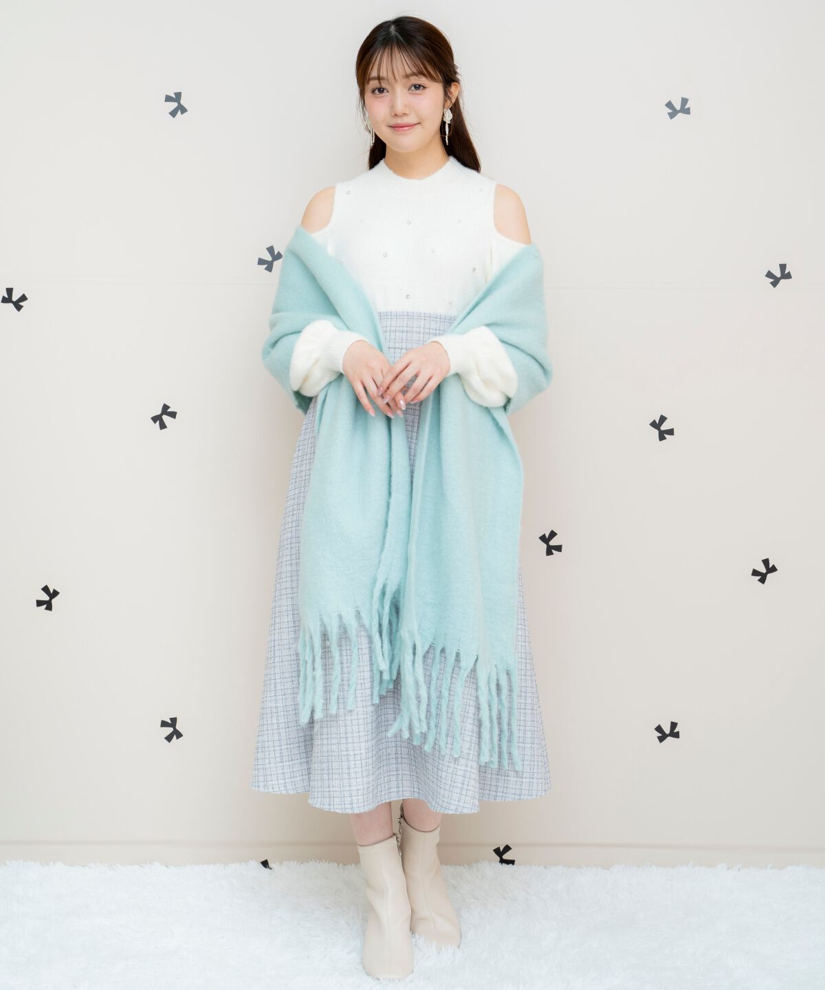 WILLSELECTION「もこもこストール」|マフラー|