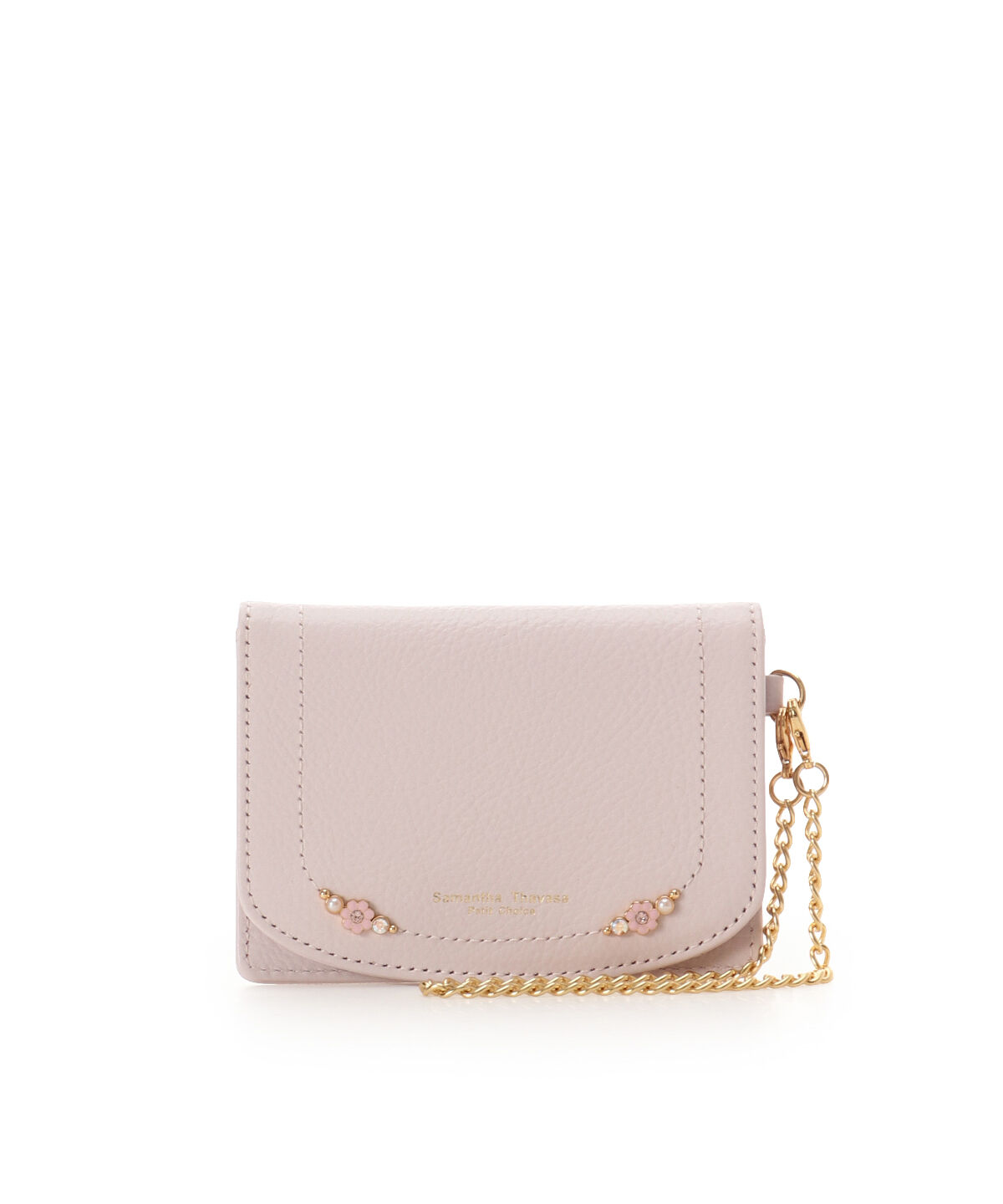 Samantha Thavasa Petit Choice「フラワーパール パスケース」|定期入れ|