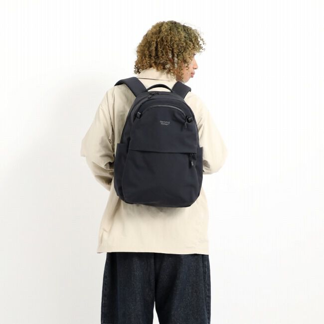 Manhattan Portage「NEUES ROOSEVELT ISLAND BACKPACK TUSSAH PVC」|リュック|BLK