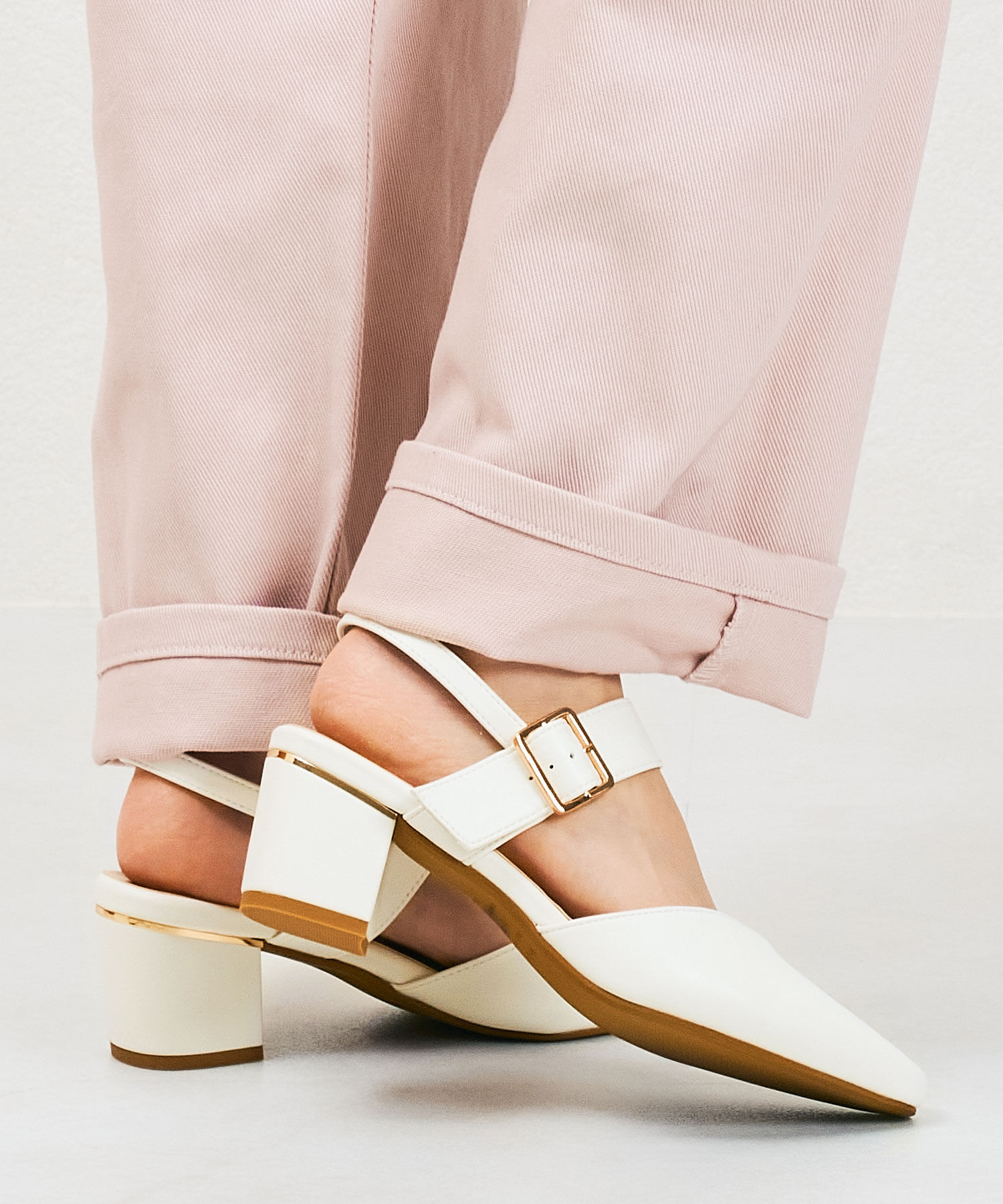 ORiental TRaffic「【アウトレット価格】バックベルトパンプス/41180」|パンプス|