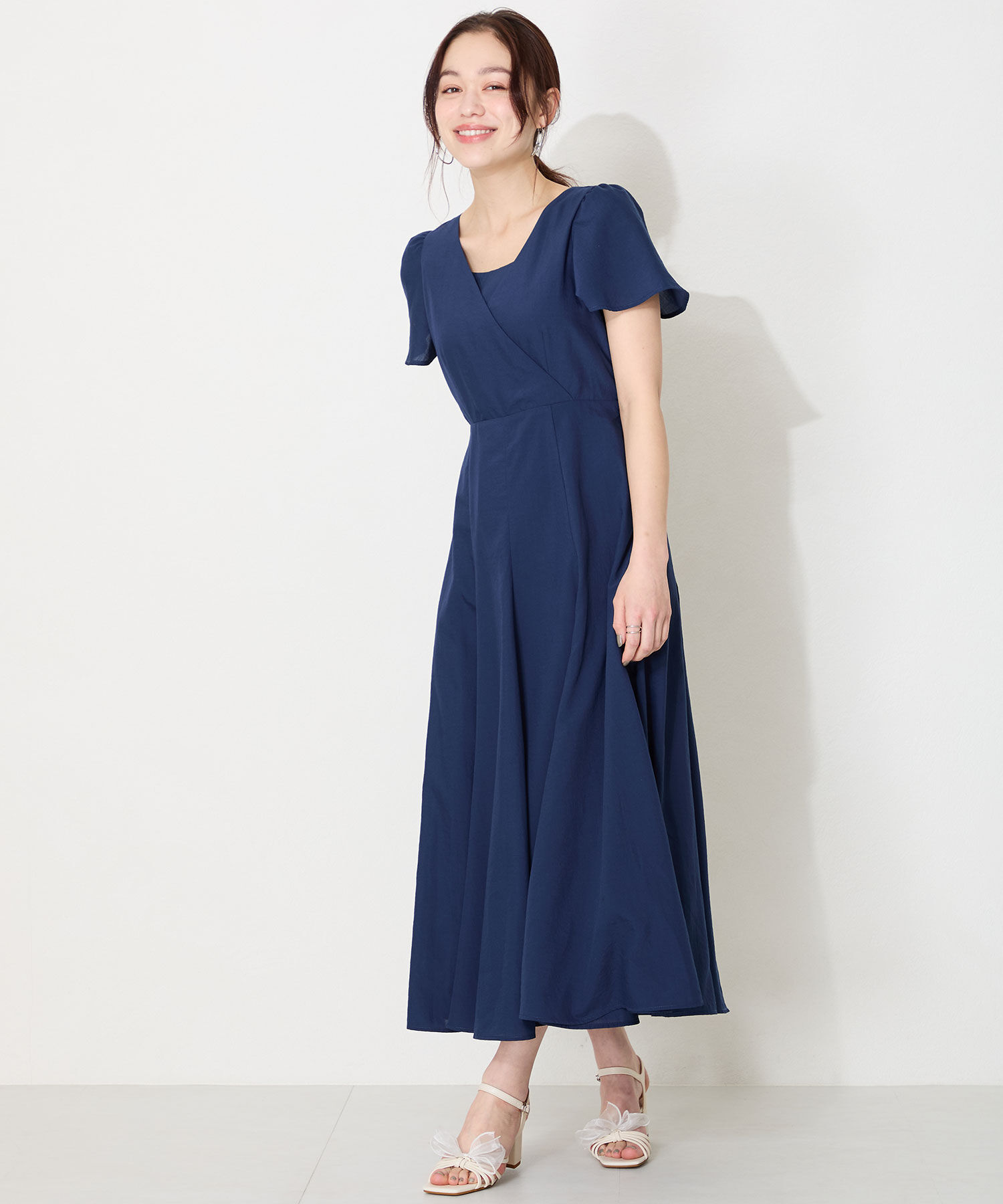 ORiental TRaffic「ビッグチュールリボンヒールサンダル/51220 サンダル 人気 トレンド」|サンダル|