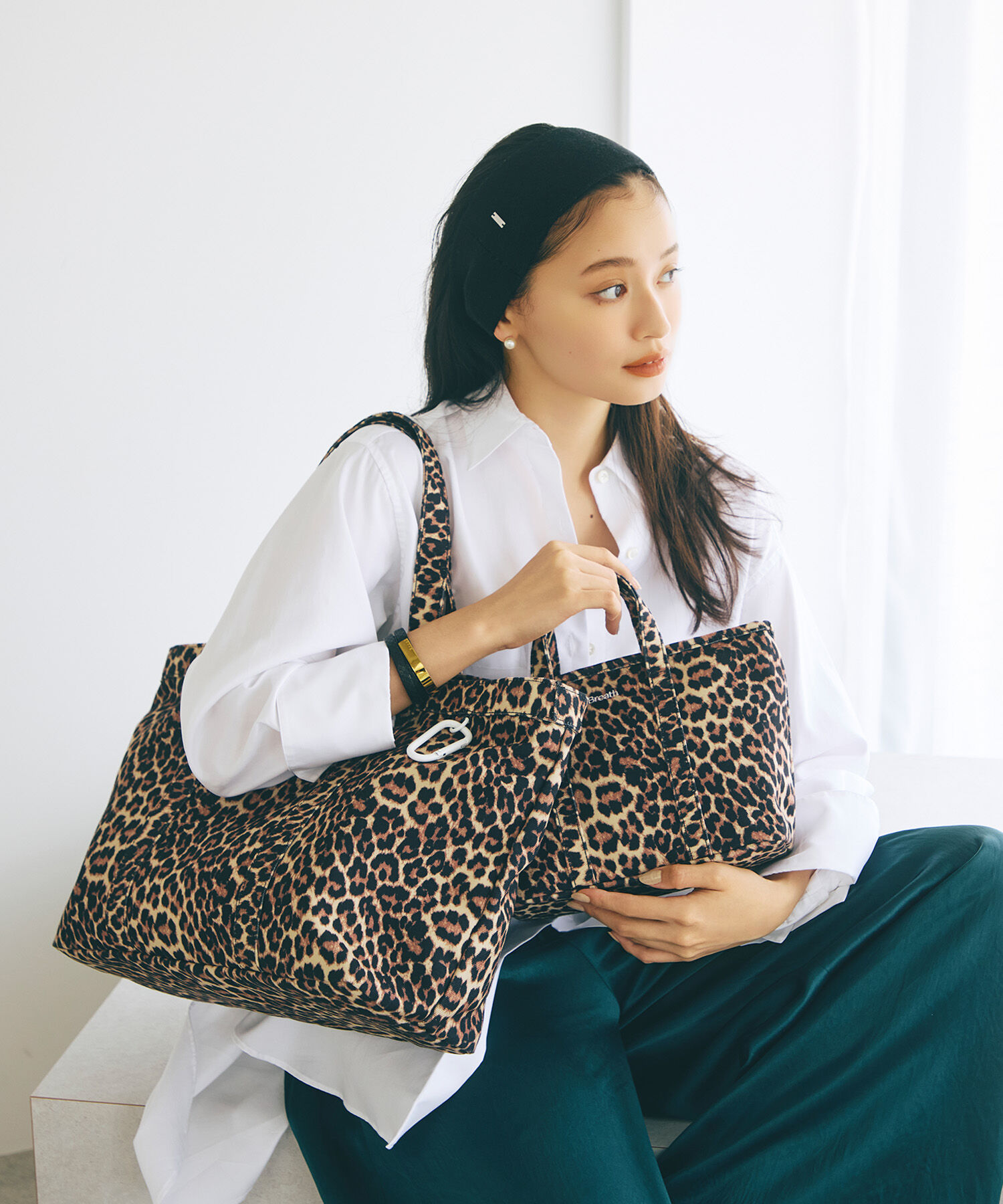 TOPKAPI BREATH「【Breath TOPKAPI】CHILLGO 保冷バッグ付き ナイロン トートバッグ L / 撥水」|トートバッグ|