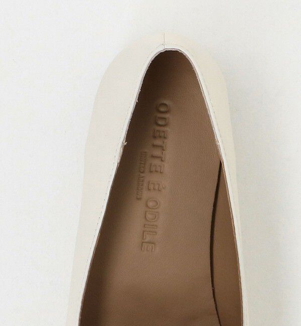 ODETTE E ODILE「メタルロッドローファー フラット10&uarr;」|ローファー|