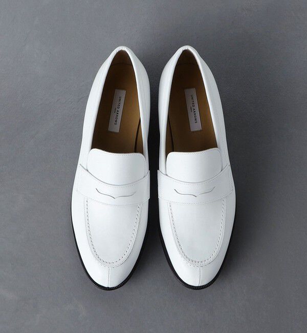 UNITED ARROWS「レザー コインローファー」|ローファー|