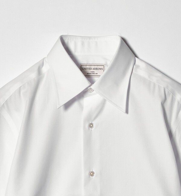 UNITED ARROWS「イージーケア AG ブロード レギュラー シャツ -抗菌防臭-」|シャツ・ブラウス|