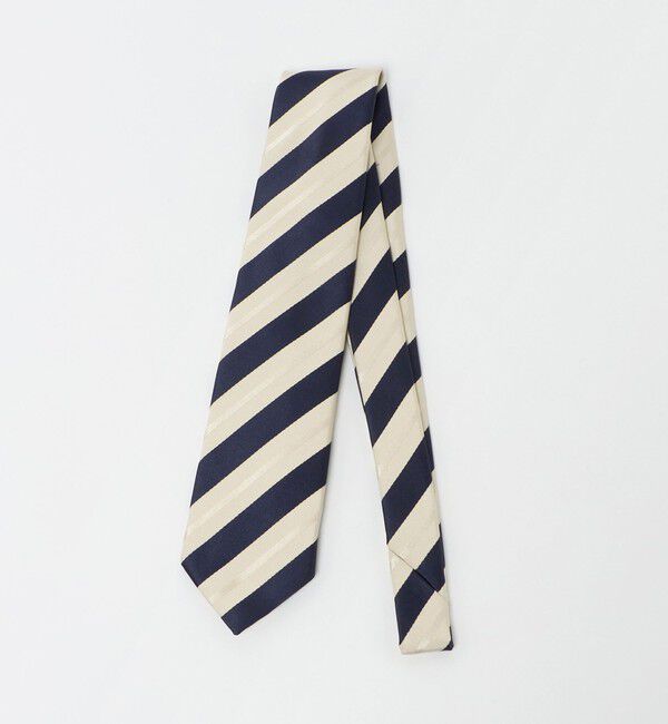 UNITED ARROWS「フォサッティ マルチストライプ ネクタイ」|ネクタイ・蝶ネクタイ|NAVY