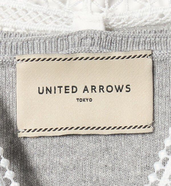 UNITED ARROWS「4WAY ボウタイレース ニット」|ニット・セーター|