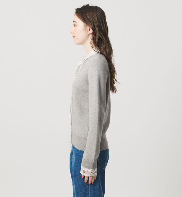 UNITED ARROWS「4WAY ボウタイレース ニット」|ニット・セーター|