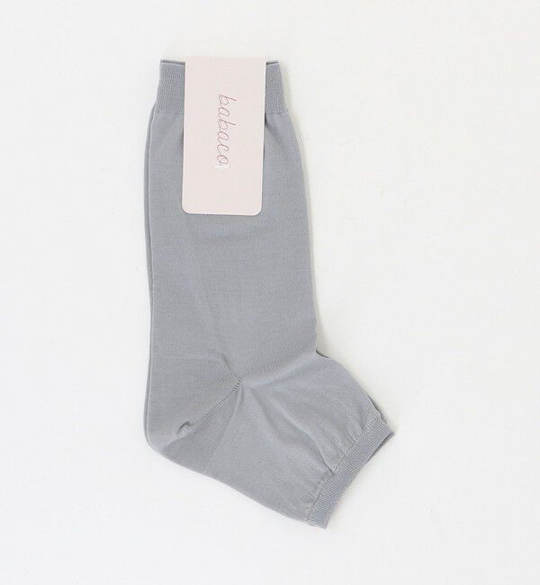 UNITED ARROWS「＜babaco＞TOELESS ソックス」|ソックス|MD.GRAY