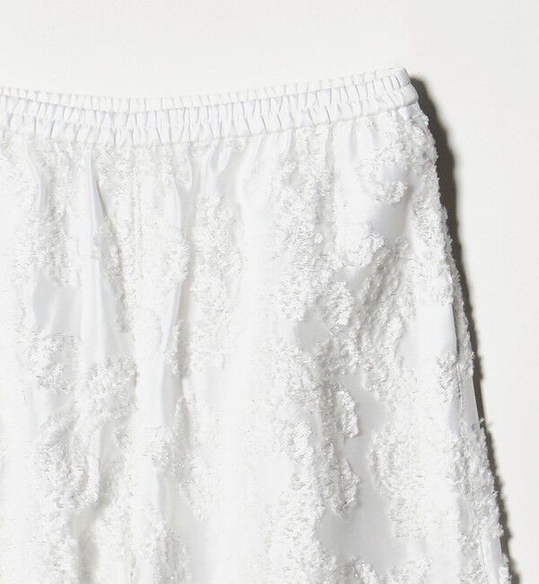 UNITED ARROWS「ラメ カット ジャガード ストレート パンツ ‐ウォッシャブル‐」|チノ|