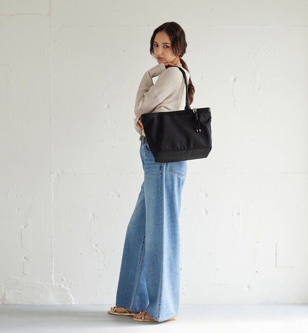 UNITED ARROWS green label relaxing「チャームツキ ロングハンドル トートバッグ はっ水」|ショルダー・メッセンジャー|