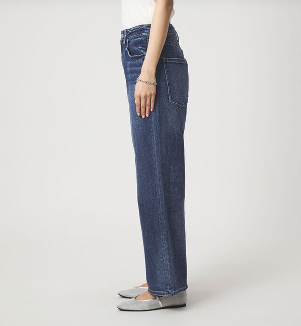 UNITED ARROWS green label relaxing「【別注】＜Healthy DENIM＞ストレート ワイド デニムパンツ ミッドライズ 」|デニム|