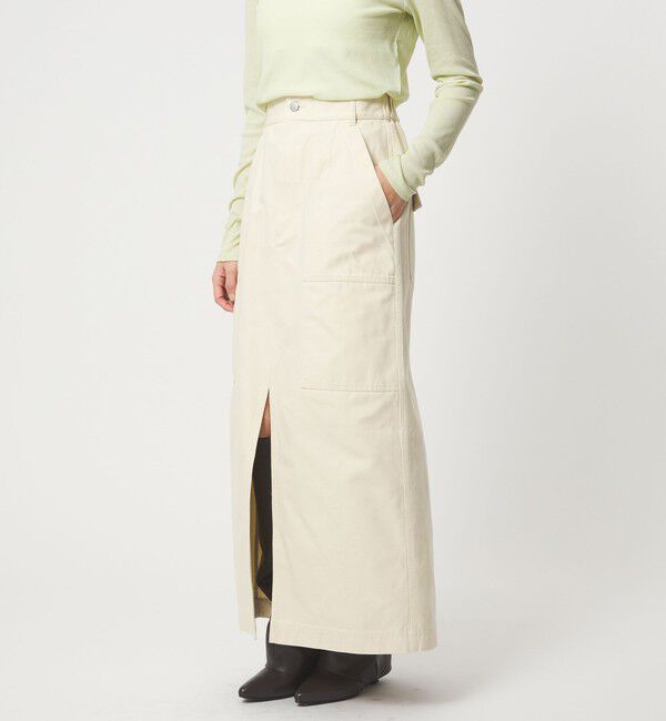 EMMEL REFINES「＜EMMEL REFINES＞EM ベイカーライク ステッチ スカート」|スカート|
