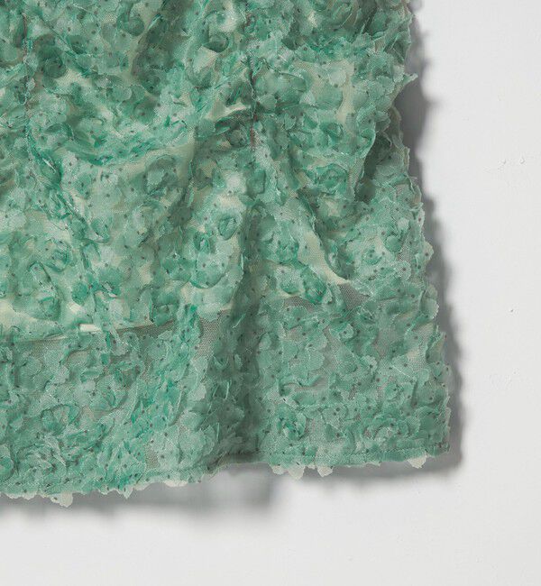 EMMEL REFINES「＜EMMEL REFINES＞EM ドットペタル ギャザースカート」|スカート|