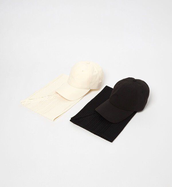 UNITED ARROWS green label relaxing「レースバブーシュカ キャップ」|キャップ・キャスケット|