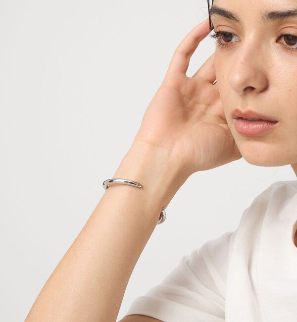 UNITED ARROWS green label relaxing「メタルバー バングル 2」|ブレスレット・バングル|