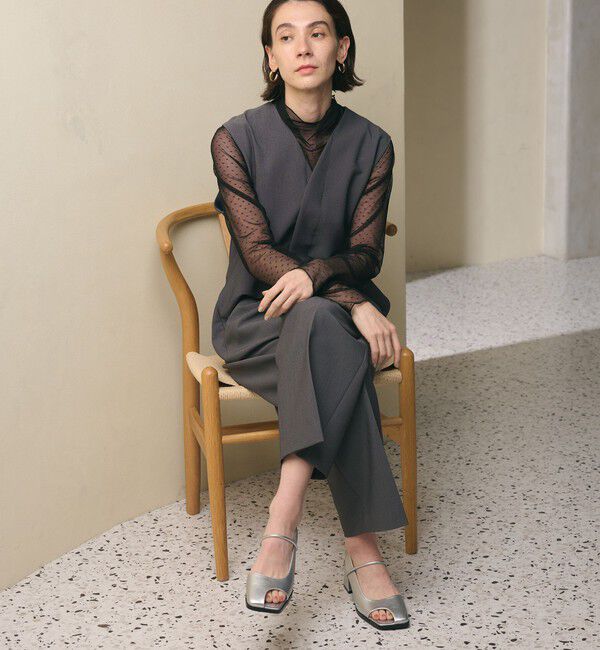 BEAUTY&YOUTH UNITED ARROWS「Vネックオールインワン」|オールインワン|