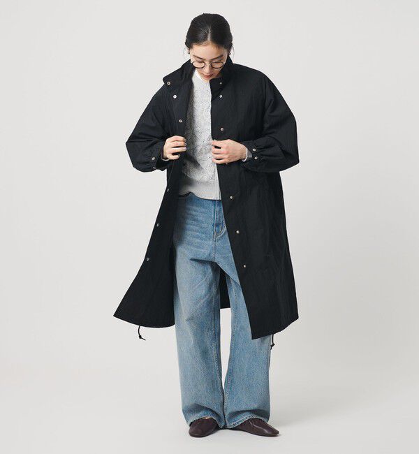 BEAUTY&YOUTH UNITED ARROWS「コットンナイロン オックスフォード モッズコート」|ミリタリー・モッズコート|