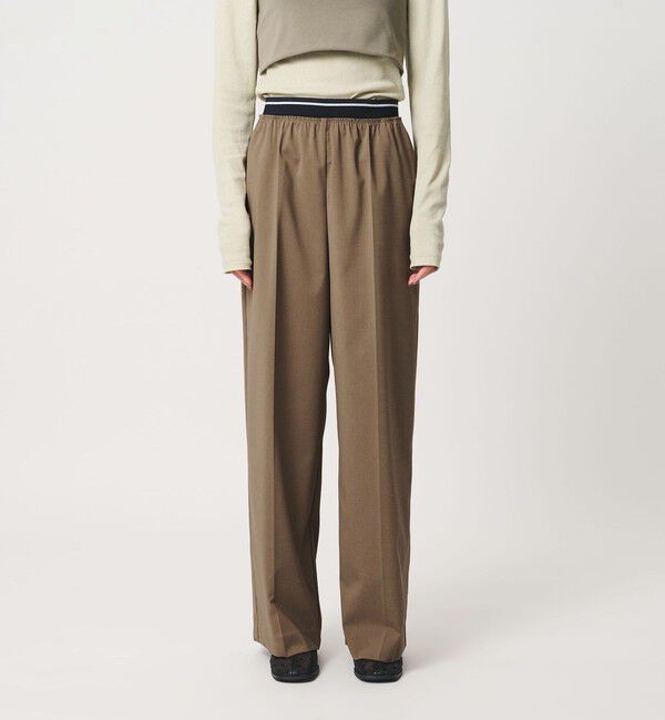 BEAUTY&YOUTH UNITED ARROWS「ラインゴム ワイドパンツ ウォッシャブル 防シワ」|その他|