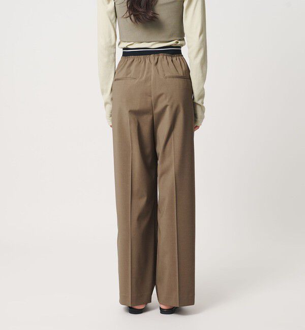 BEAUTY&YOUTH UNITED ARROWS「ラインゴム ワイドパンツ ウォッシャブル 防シワ」|その他|