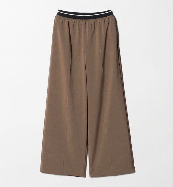 BEAUTY&YOUTH UNITED ARROWS「ラインゴム ワイドパンツ ウォッシャブル 防シワ」|その他|
