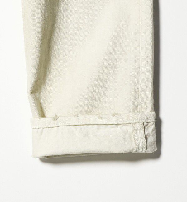 California General Store「＜CGS.＞オーガニックコットン ダスティー ホワイト デニム パンツ」|デニム|