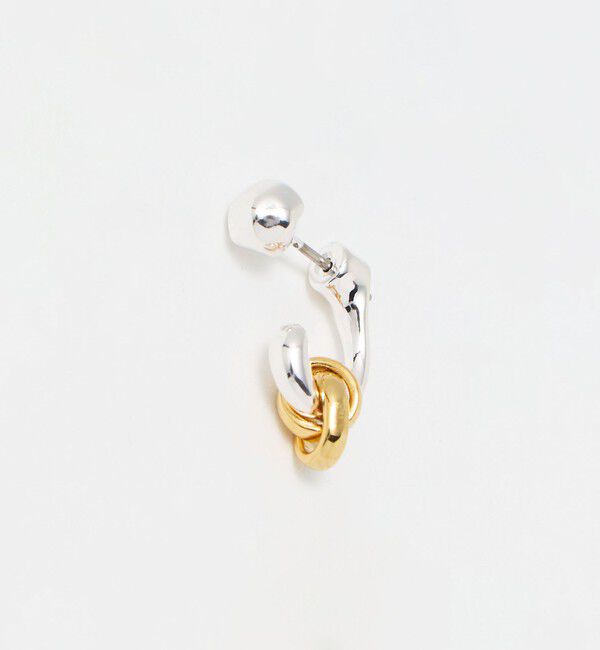 BEAUTY&YOUTH UNITED ARROWS「＜LAPUIS＞Drop flow coil ピアス」|ピアス|