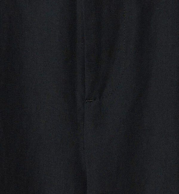 BEAUTY&YOUTH UNITED ARROWS「麻ブレンド バックゴム タック ワイドパンツ」|チノ|