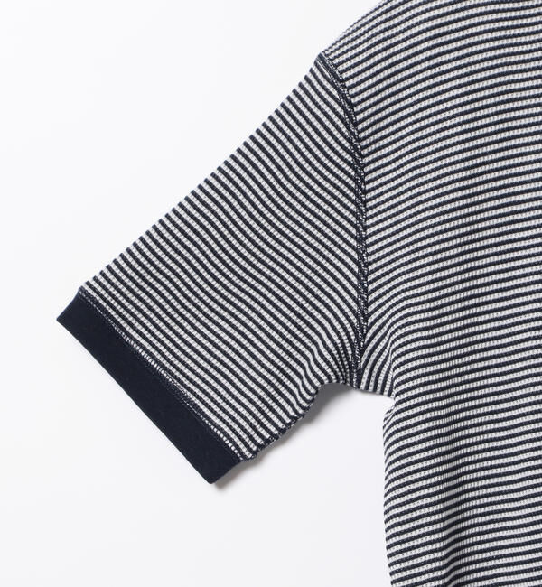 BEAMSBOY「【別注】Healthknit / ワッフル ボーダー Tシャツ」|Tシャツ・カットソー|