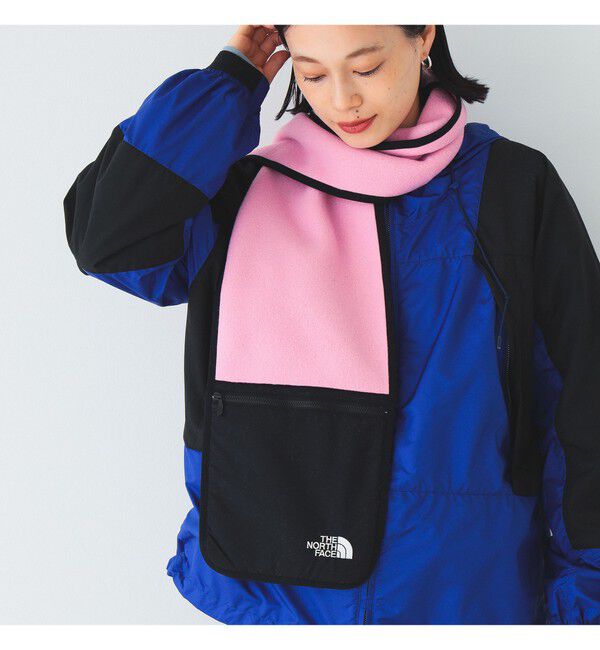 BEAMSBOY「THE NORTH FACE / Micro Fleece Muffler」|マフラー|ｵｰｷｯﾄﾞﾋﾟﾝｸ