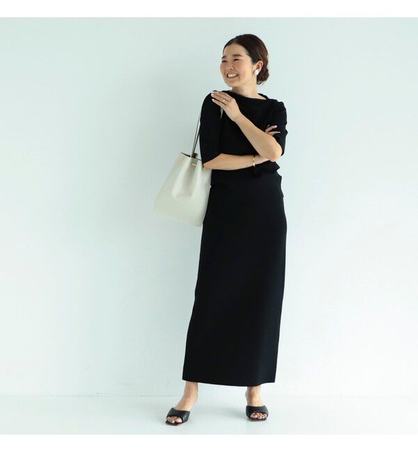 Demi-Luxe BEAMS 「シンプル ボートネックニット .M」|ニット・セーター|