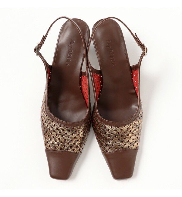 Ray BEAMS 「パンチング ヒール」|パンプス|