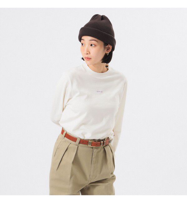 BEAMSBOY「ボーイ ミニロゴ ロングスリーブ Tシャツ」|Tシャツ・カットソー|