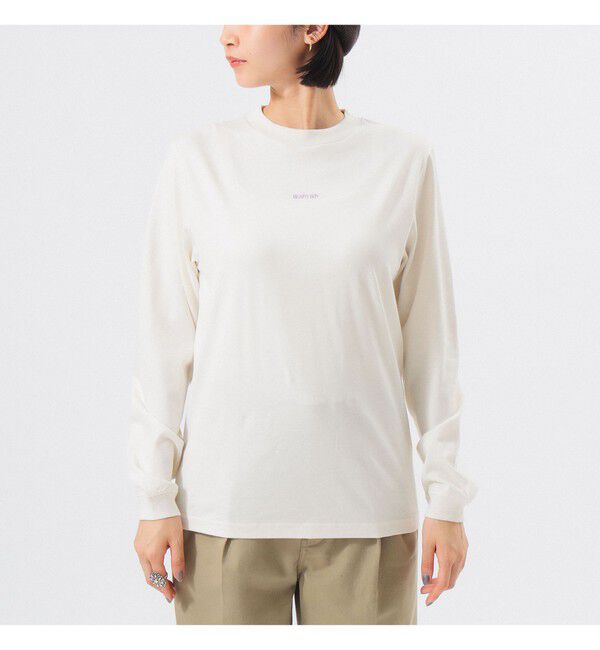 BEAMSBOY「ボーイ ミニロゴ ロングスリーブ Tシャツ」|Tシャツ・カットソー|