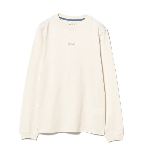 BEAMSBOY「ボーイ ミニロゴ ロングスリーブ Tシャツ」|Tシャツ・カットソー|