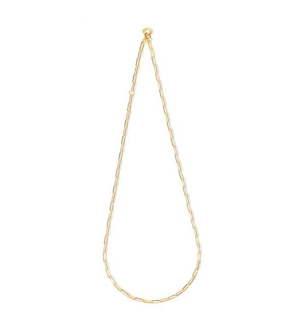 Demi-Luxe BEAMS 「MARIHA / Silent Rain ロングレクタングルチェーン ネックレス 40cm	」|その他|