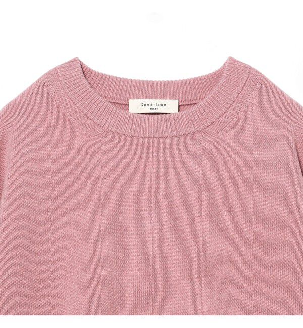 Demi-Luxe BEAMS 「7ゲージ ウール クルーネック プルオーバー」|ニット・セーター|