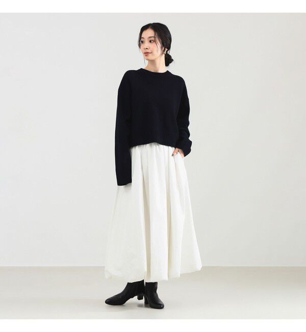 Demi-Luxe BEAMS 「7ゲージ ウール クルーネック プルオーバー」|ニット・セーター|