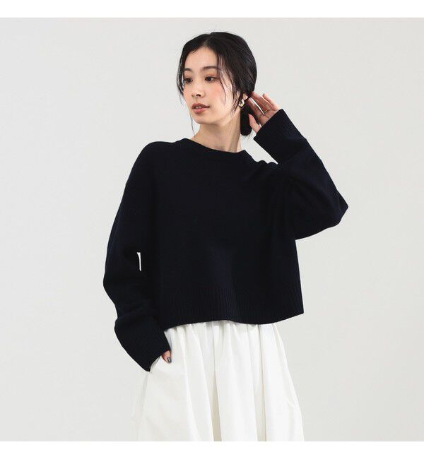 Demi-Luxe BEAMS 「7ゲージ ウール クルーネック プルオーバー」|ニット・セーター|