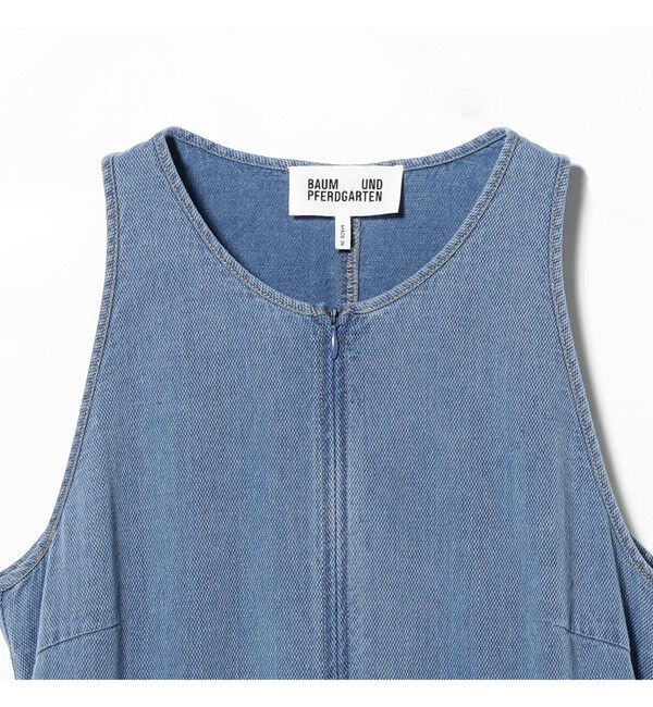 Demi-Luxe BEAMS 「BAUM UND PFERDGARTEN / ALMINA デニム ドレス」|ワンピース|